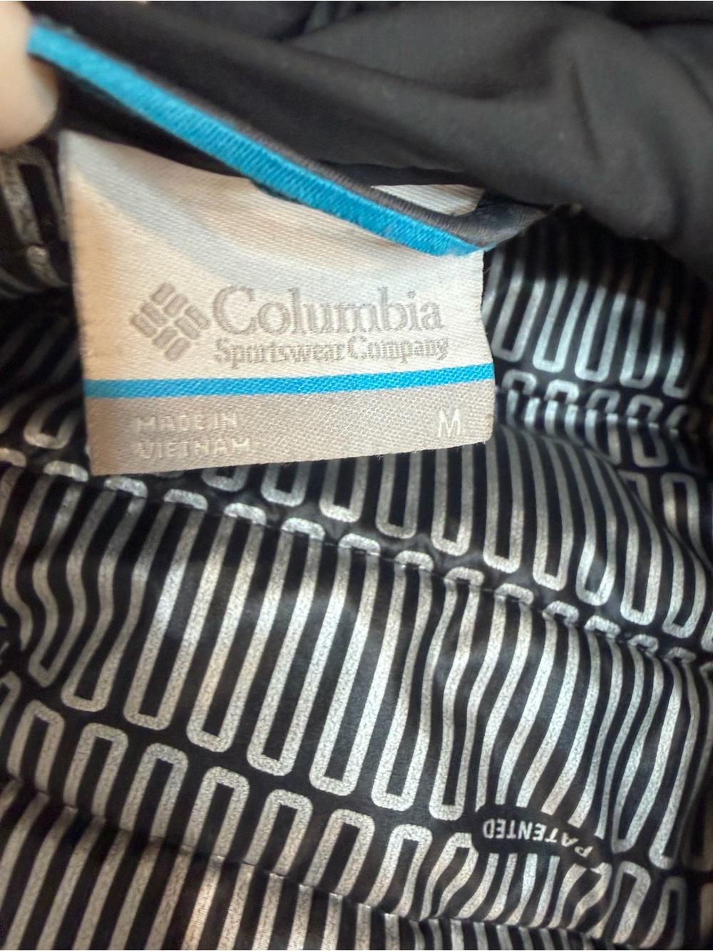 Columbia Mens Thermal Coil Puffer Jacket Black Medium Lightweight - Picture 8 of 12
